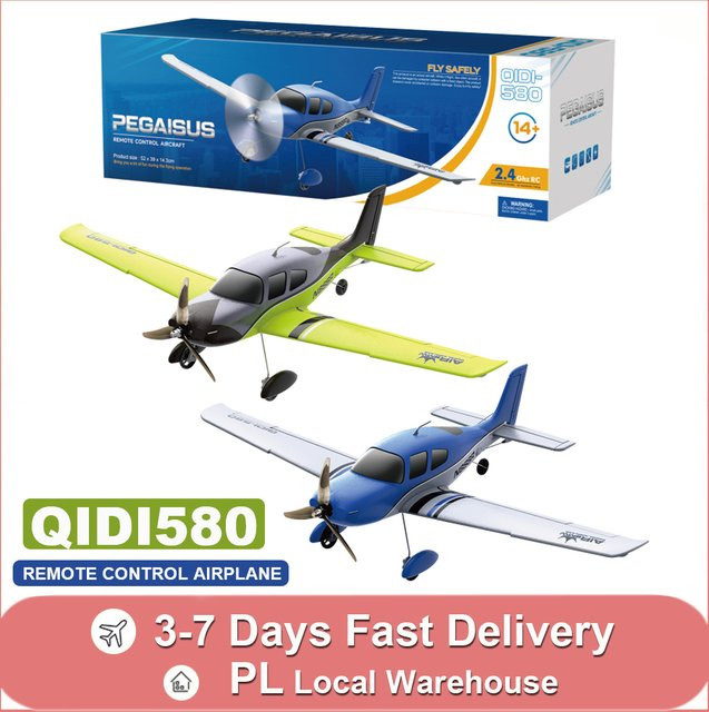 JIKEFUN QIDI580 4CH RC Flugzeug, ferngesteuert, EPP Schaumstoff, ab 14 Jahren - Bild 1