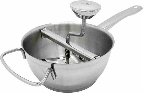 GSD Passiermaschine aus Edelstahl mit Lochscheiben in Silber - Bild 1