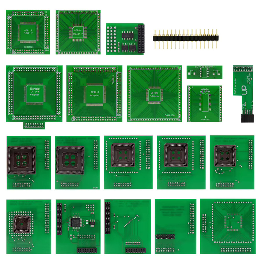 YIQIXIN XPROG V5.55 ECU-Programmiergerät für BMW CAS4 Decryption mit XPELDB 5.55 Metallbox und Adapter-Set, Schwarz - Bild 5