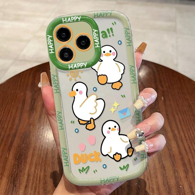 TUNEDEE Katzen Handyhülle für iPhone 11 bis iPhone 16 Pro Max, Stoßfeste weiche Schutzhülle, Transparent Multicolour - Bild 1