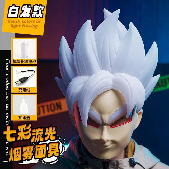 Yiran toy 1 Dragon Ball Gestaltwandlungsmaske mit Leuchteffekt, bunt, ab 14+y - Bild 1