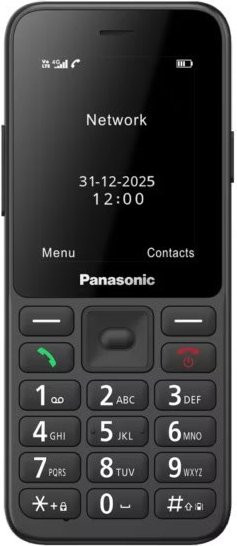 Panasonic KX-TU260 Seniorenhandy in Schwarz mit 4G LTE und 2,4 Zoll Display - Bild 1