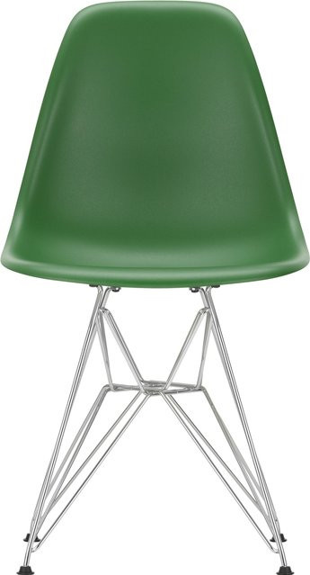 Vitra DSR Eames Plastic Side Chair in Grün aus Polypropylen mit mattem Finish - Bild 1