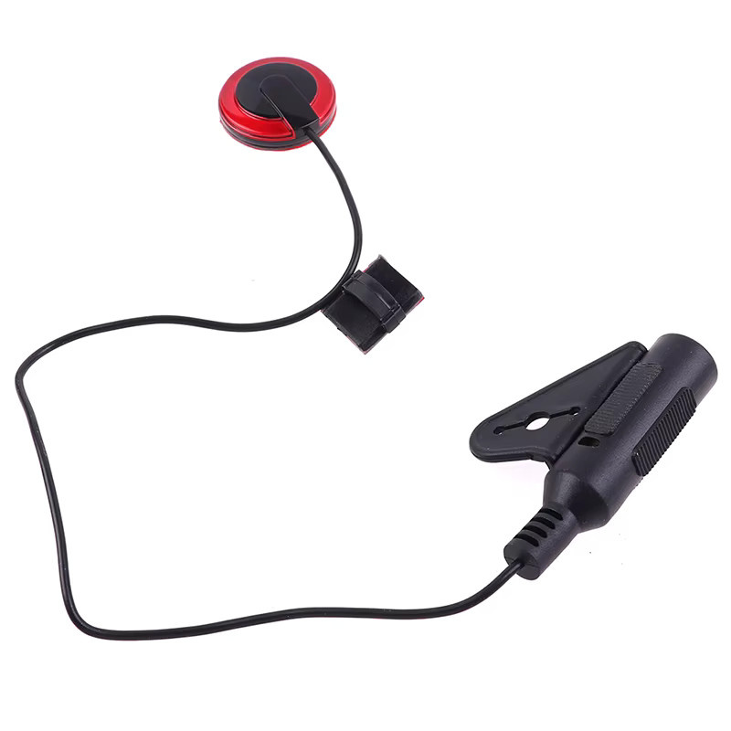 Professioneller Piezo Wandler Kontakt Mikrofon Pickup aus Kupfer für Akustikgitarre, Violine und Banjo mit 3,5 mm Klinkenanschluss in Rot - Bild 3