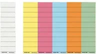 Leitz Beschriftungsschild für Filing aus Papier in Weiß und Multicolour - Bild 1