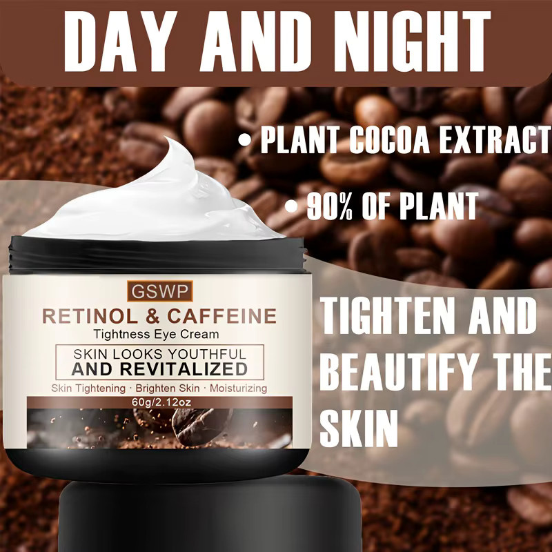 GSWP Retinol-Koffein Augenlifting-Creme, 60g, für empfindliche Haut - Bild 3