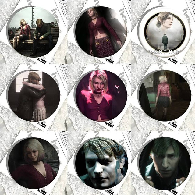 kayou Abzeichen Brosche, Silent Hill 2, Emaille-Pin, Unisex - Bild 1