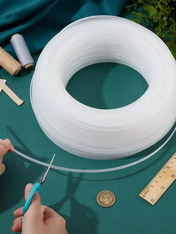 Abgeflachte Polyester-Korsettstangen aus Kunststoff als Nähzubehör für Korsetts und Hochzeitskleider - Bild 6