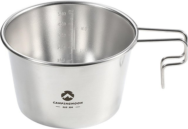 TOMTOP JMS Sierra-Becher aus Edelstahl in Grau, 600 ml - Bild 1