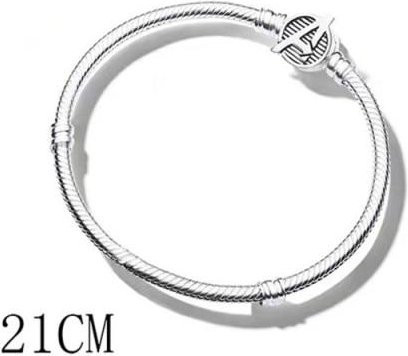 Armband Schmetterlingsperlen-Charm, Sterlingsilber, Unisex - Bild 1