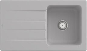 Villeroy & Boch Spüle Architectura Countertop aus Keramik in Grau mit CeramicPlus Beschichtung - Bild 1