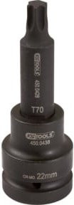 KS Tools Kraft-Bit-Stecknuss TX T70 lang, schwarz, 3/4" - Bild 1