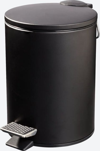 NKD Badabfalleimer mit Soft-Close-Deckel in Schwarz, ca. 3 l - Bild 1