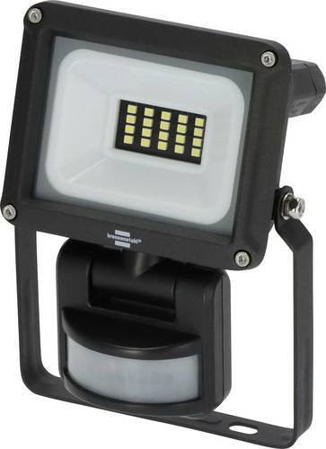 Brennenstuhl JARO 1060 P LED Außenstrahler mit Bewegungsmelder und Dämmerungssensor, 10W, 1150lm, 6500K, IP65, Wandstrahler für den Außenbereich - Bild 1
