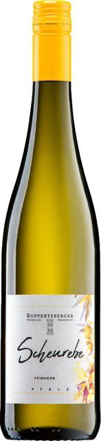 Ruppertsberger Weinkeller Scheurebe Weißwein, Pfalz, 2024, feinherb, 0,75 l - Bild 1