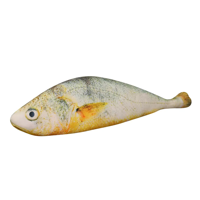 YUZHINUO Große Gelbe Croaker Plüsch Spielzeug, Fisch Puppe, Gelb - Bild 4