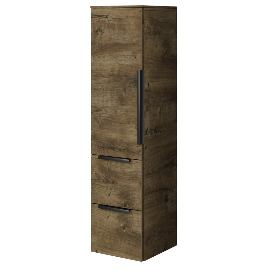 Pelipal Midischrank Quantum 07 Eiche Ribbeck Quer, Farbe Eiche, Breite: 30 cm, Höhe: 121 cm, Tiefe: 33 cm - Bild 2
