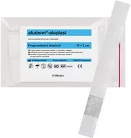 aluderm aluplast Pflaster transparent, 2 Stück, Breite: 18 cm, Länge: 2 cm - Bild 1