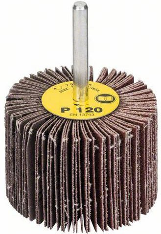 Bosch Lamellenschleifscheibe für Metall, Durchmesser: 60 mm, Farbe: Braun - Bild 1
