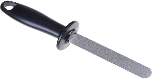 Gallve Diamant Messerschärfer Wetzstahl in Grau und Schwarz - Bild 1