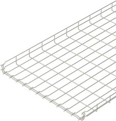 OBO Bettermann Gitterrinne 6001085 in Silber, B/H/L: 60,0 x 5,5 x 300 cm - Bild 1