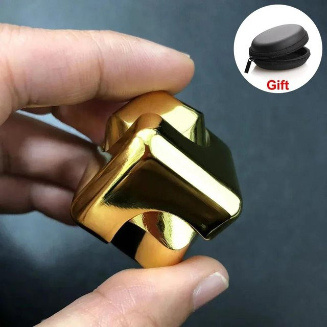 Binchi Legierung Würfel Spinner Fingerspitzen Gyroskop Fidget Spielzeug - Bild 1