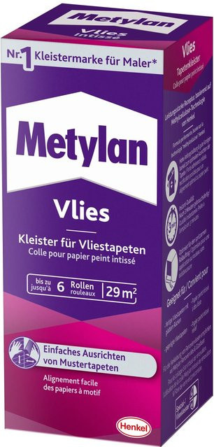 Metylan Vlies Tapetenkleister MPV20 Pulver, Transparent, 180 g - Bild 1