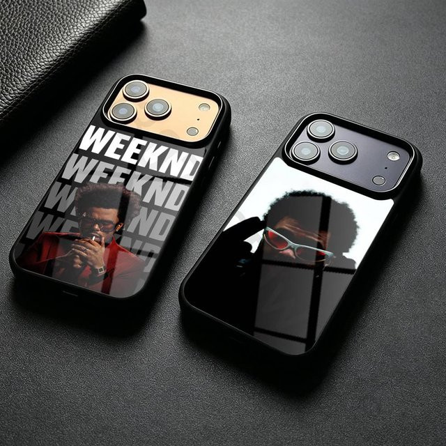 T-The Weeknd Handyhülle für iPhone (alle Modelle) mit MagSafe Magnetischem Kabellosem Laden, Farbe: Schwarz - Bild 1
