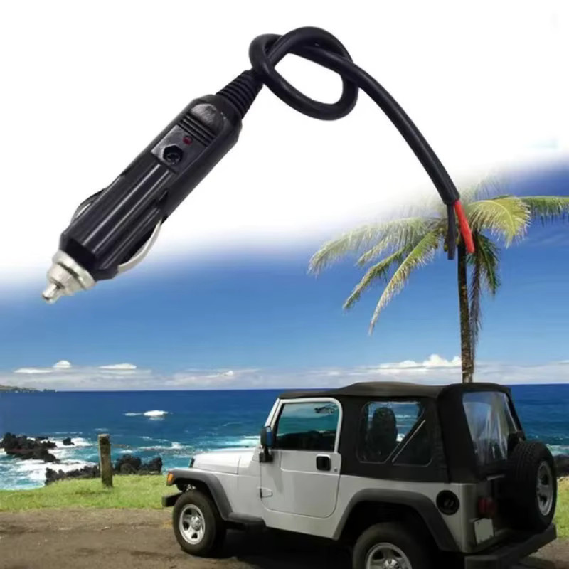Universal Auto Zigarettenanzünder Steckdose Adapter für 12V und 24V in Schwarz - Bild 4