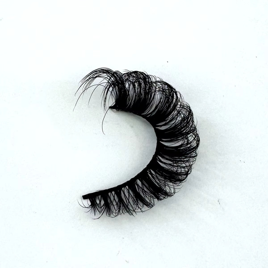 Ams Künstliche Wimpern, DD-gebogen, 3D, Schwarz, Unisex - Bild 5