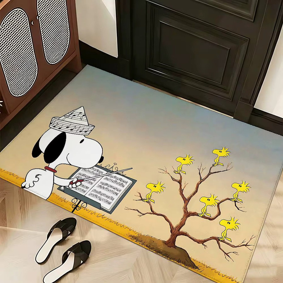 Beast Kingdom Snoopy Teppich Rutschfeste Badezimmer Matte und Fußmatte in Multicolour B: 60 cm, T: 40 cm - Bild 2