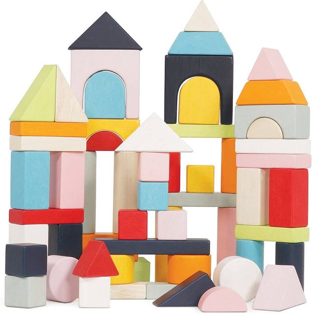 Le Toy Van Bauklötze Holz bunt 60-teiliges Set - Bild 1