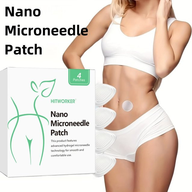 HITWORKER Nano-Mikronadel-Körperpflege-Patches, 4 Stück - Bild 1