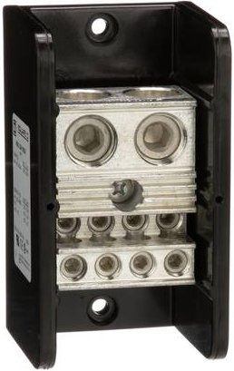 Schneider Electric Klemmenblock 9080LBA165208 Schwarz aus Kunststoff - Bild 1