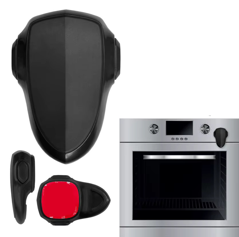 Two Dads Baby Backofen Türschloss in Grau zur Kindersicherung für Küche und Schränke - Bild 4