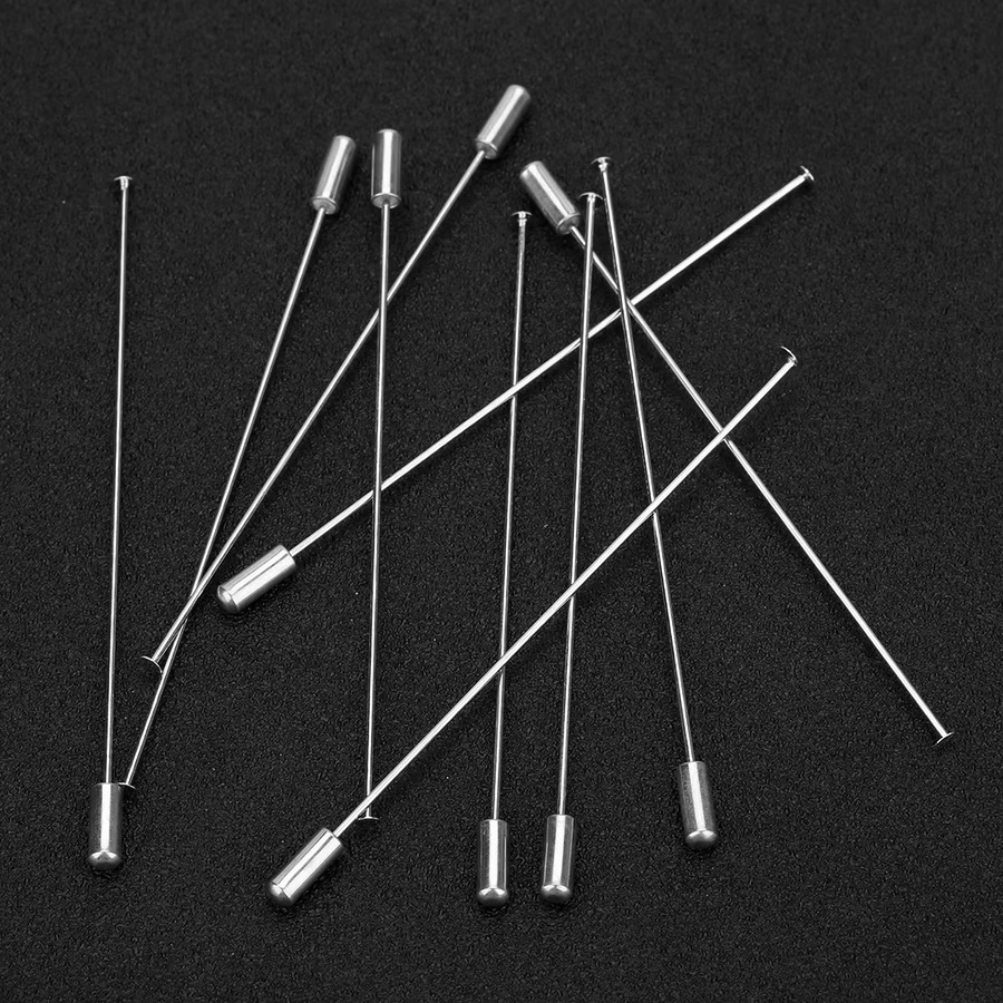 Brosche Pin Metall, Rhodium, Silber, Unisex - Bild 5