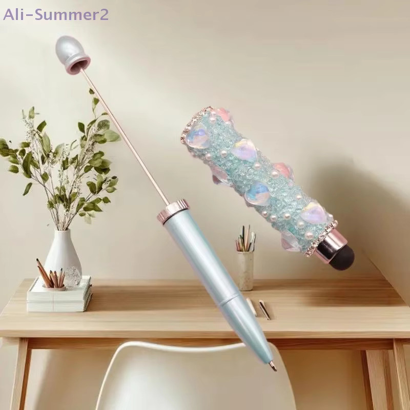 Kreative Perle Multifunktionaler Kugelschreiber mit Kapazitivem Touchscreen-Stift aus Kunststoff - Bild 1
