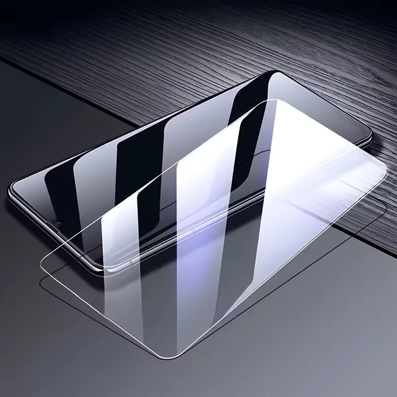 3er-Set Panzerglas Displayschutz für Realme V30 V50s V60s V70 V70S V60 Pro, Vollabdeckung, Transparent - Bild 6