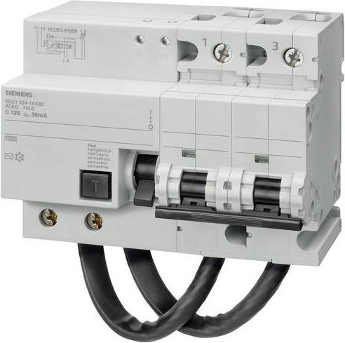 Siemens RCBO Schalter 125A 230V Weiß 5SU13246KK82 - Bild 1