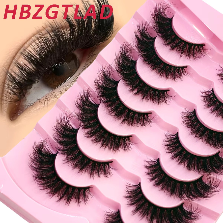 HBZGTLAD Wimpern, 3D-Kunstnerz, Black, Unisex - Bild 4