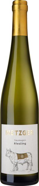 Metzger Riesling Weißwein, Pfalz, 2021, trocken, 0,75 l - Bild 1