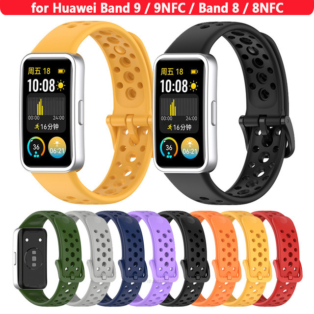 TAMISTER Uhrenarmband Silikon, Huawei Band 9/8, Unisex - Bild 1