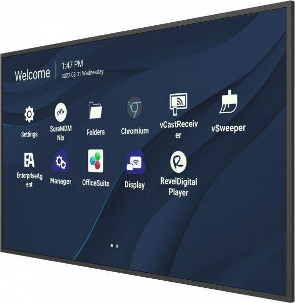 ViewSonic CDE9830 Interaktives Whiteboard 98 Zoll 4K UHD Schwarz mit USB-Anschlüssen - Bild 1