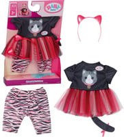 Zapf Creation BABY born Katzen-Outfit, Puppenzubehör, 43cm, ab 3 Jahren - Bild 1