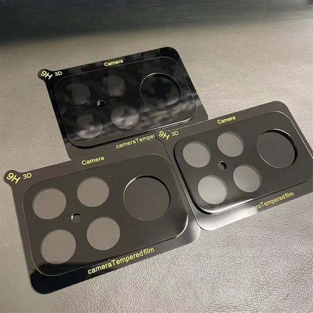 Xiaomi POCO F8Pro F8Ultra Kamera Objektiv Schutzfolie aus gehärtetem Glas in Schwarz - Bild 1