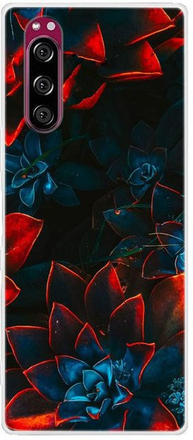 Sony Xperia 5 Handyhülle aus weichem Silikon TPU mit Cartoon-Design in Schwarz - Bild 1