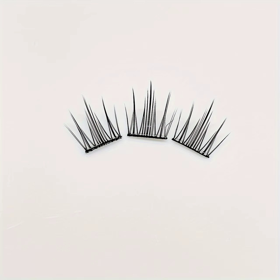 Mixiaohe Selbstklebende Wimpern, 10-13mm, Natürlich, Unisex - Bild 2