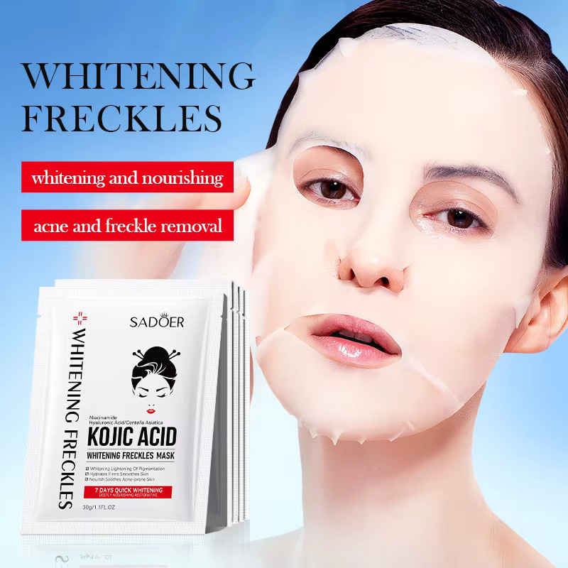 SADOER Kojisäure Gesichtsmaske, 30 Stück - Bild 2