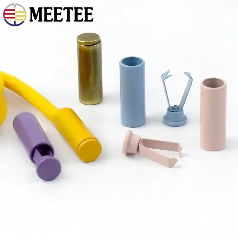 Meetee Metall Schnurstopper in Bunt für DIY Näbzubehör und Kleidungsstücke - Bild 3