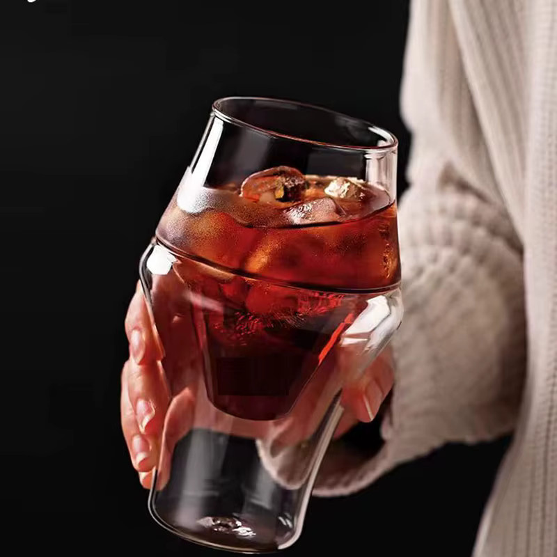 YWDL Doppelwandige Espresso Tassen und Teebecher aus Glas, Transparent, 120 ml - Bild 2